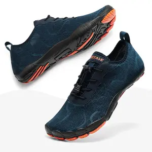 HIITAVE Men 5 Wide Toes Barefoot Lightweight Breathable Water Creek Shoes Beach Aqua Quick Dry for Outdoor Sport Hiking Swiming Surfing
