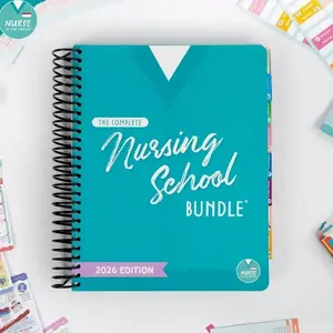 The Complete Nursing School Bundle | 2026 Edition | Spiral Bound