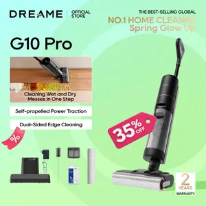 DREAME G10 Pro SE Vacuum Mop, Wet Dry Vacuum Cleaner, Cordless Vacuum Mop All in One for Hard Floors