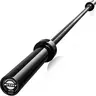 RITFIT 2-Inch Olympic Barbell - 7ft Solid Alloy Steel Heavy Duty Bar, 44lb 1200lbs Capacity Gym Accessory, Gym Stuff for Home Weightlifting Strength Training