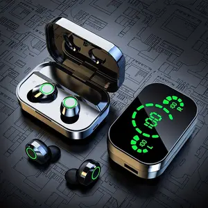 TWS Wireless Earbuds Stereo Headset, Sport Headphones with Touch Control, Lightweight Wireless Earbuds, Bluetooth-compatible Earphones with Charging Case Included