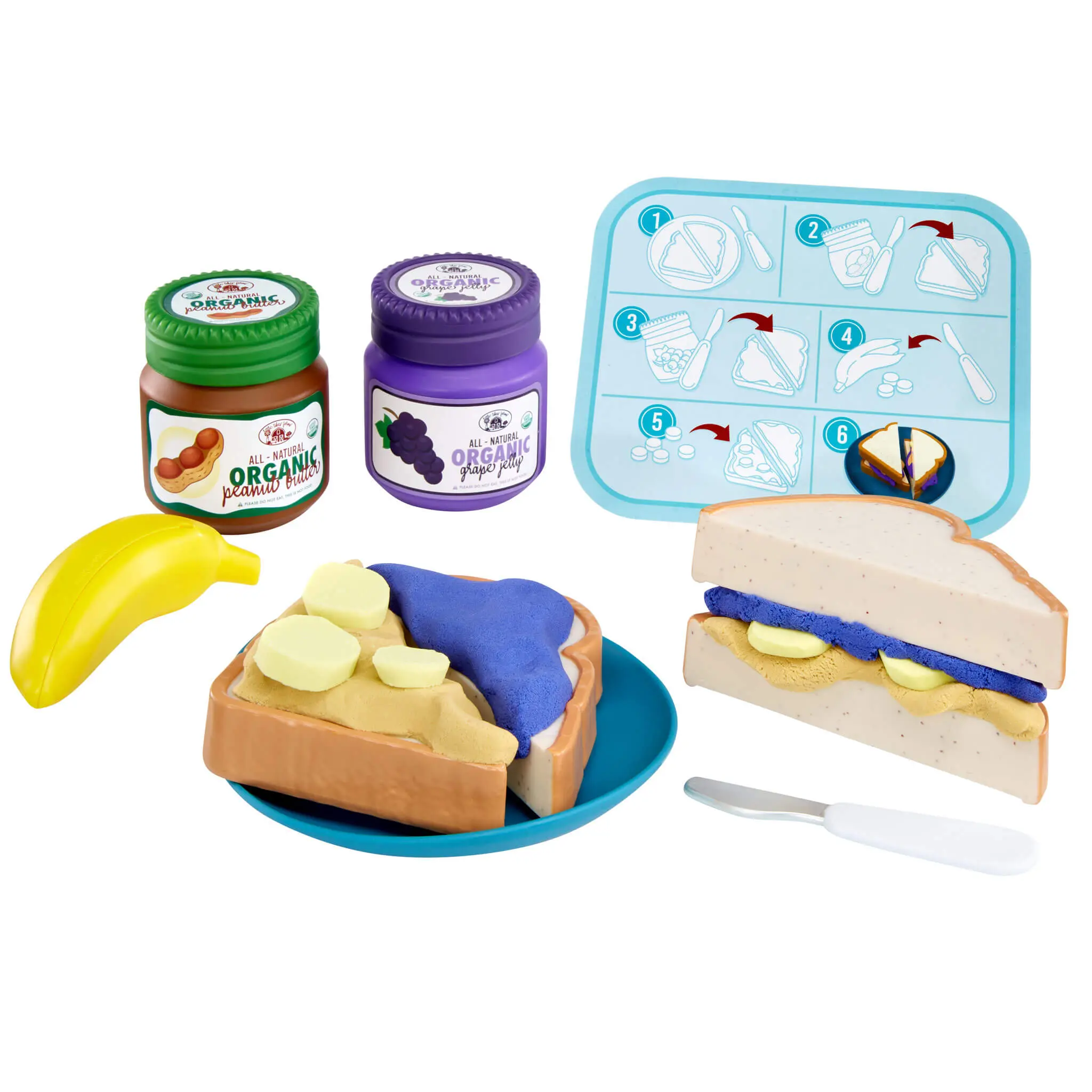 Little Tikes Creative Chefs™ Peanut Butter & Jelly Kit Little Tikes Creative Chefs™ Peanut Butter & Jelly Kit