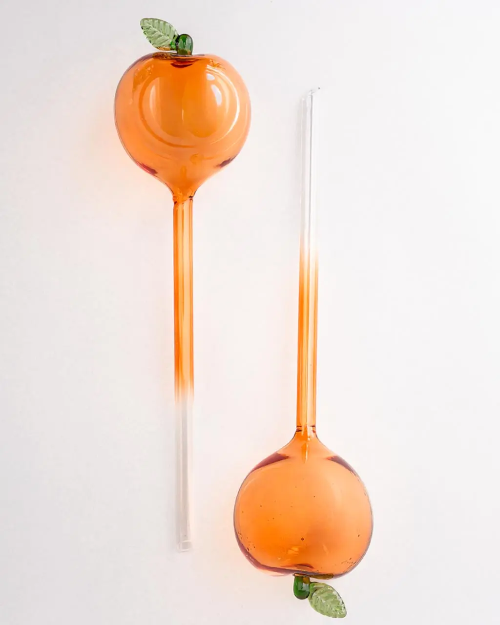 Peach Watering Globes