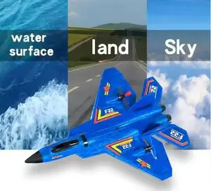Shantou Jiahua 2.4GHz 4CH EPP Foam RC Aircraft Fighter Remote Control Glider Plane Model F22 for Ages 14+ with USB Charging and Long-Lasting Battery