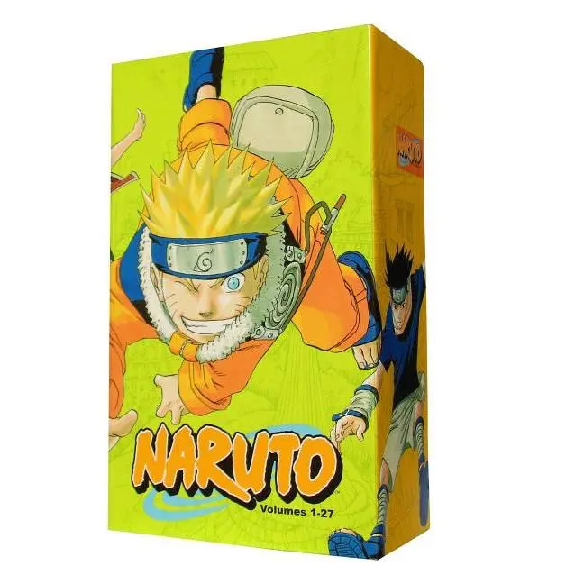 Naruto Box Set 1: Volumes 1-27 with Premium by Masashi Kishimoto (Paperback)