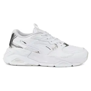 PUMA Womens Trc Mira Star Quality Lace Up Sneakers Shoes Casual - White