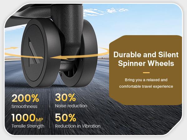 SHOWKOO 3-Piece Luggage Set (20in/24in/28in) Durable Full PC Hardside Lightweight Expandable Carry On Suitcase Sets with Double Spinner Wheels TSA Lock Gray High-quality Gift for Travel,School,Business