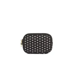Stoney Clover Lane Micro Pouch in Small Dot Black