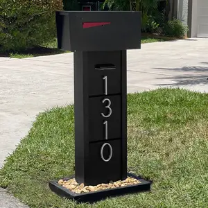 Sleek Wide Panel Mailbox (Composite)