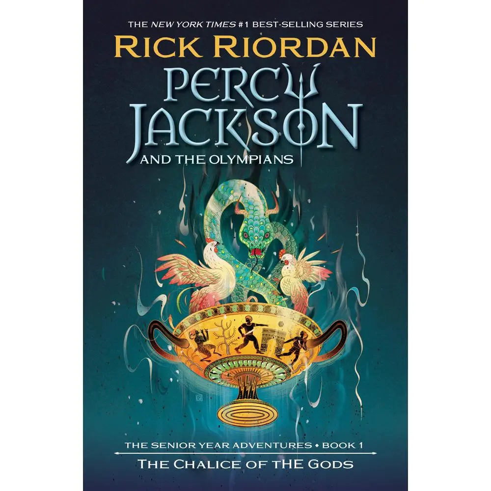 USED Book - Percy Jackson and the Olympians: The Chalice of the Gods by Riordan, Rick (Hardcover) - english
