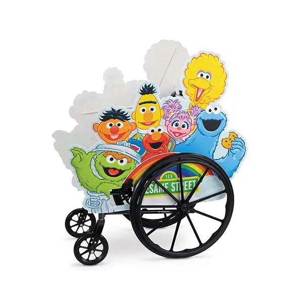 Adaptive Sesame Street Wheelchair Cover