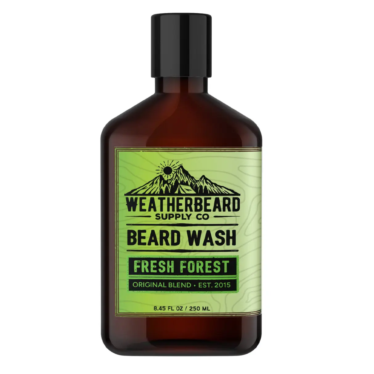 Fresh Forest Beard Wash - Pine, Cedar, Sandalwood, Tea Tree & Lavender - Cleanses & Refreshes