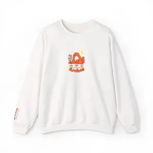 Delicate Arch Crewneck Sweatshirt — Life Elevated Sleeve