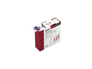 Smead 67078 A-Z Color-Coded Bar-Style End Tab Labels, Letter H, Lavender, 500/Roll