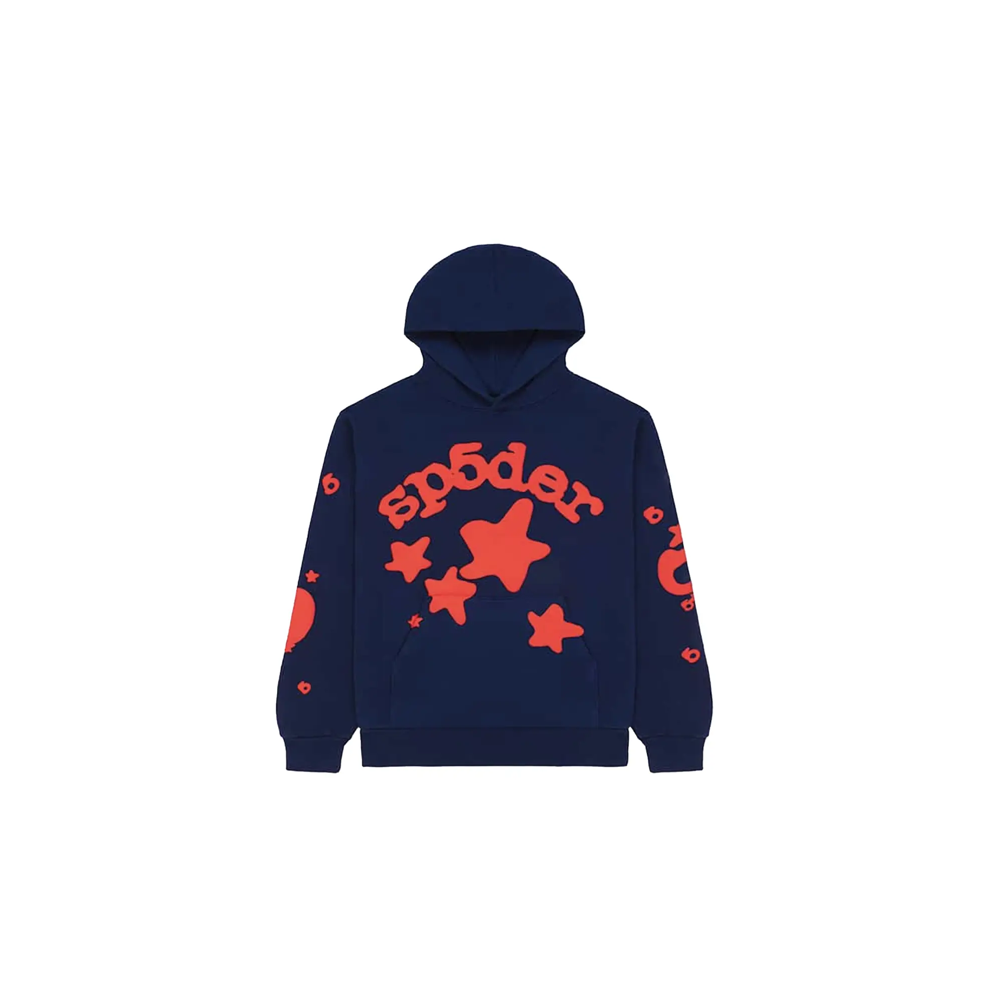 Sp5der Beluga Hoodie "Navy"