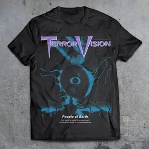 TerrorVision 1986 Horror Movie T-shirt , 80's Horror Shirt, Lost Boys, Re-Animator, Frankenhooker, Creepshow, Return of the Living Dead
