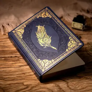 Christmas gift CAGIE 320 Pages Thick Hardcover Journaling Notebooks Vintage Leather Journal for Women Men A5 College Ruled Journals for Writing with Gift Box, 5.7 x 8.3 in Stationery Office Supplies