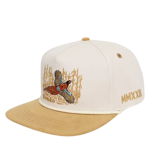 Vintage 90's Pheasant Hat | Rope Hat | Snapback | Rooster | Hondo