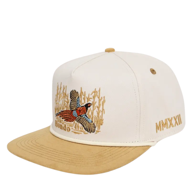 Vintage 90's Pheasant Hat | Rope Hat | Snapback | Rooster | Hondo