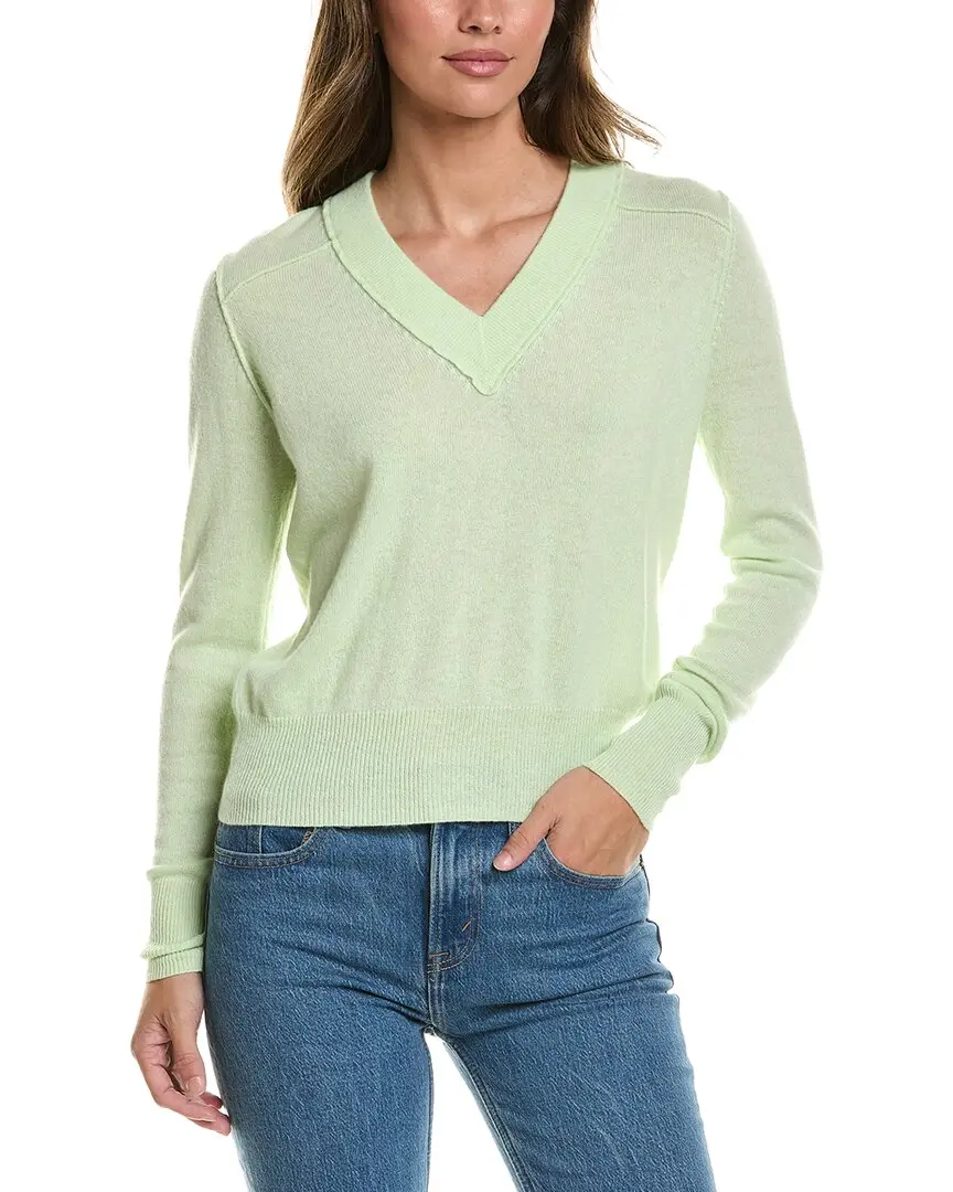 Autumn Cashmere Cropped Cashmere Sweater