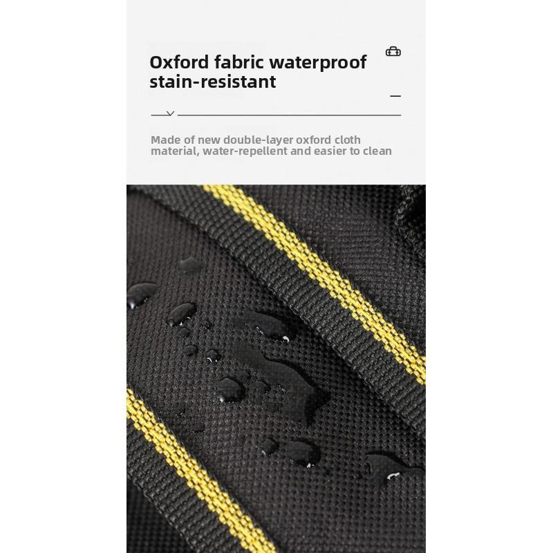 Three-Layer Electrician Tool Bag Adjustable Thickened Wear-Resistant Tool Waist Bag Industrial Grade Hardware Tool Bag