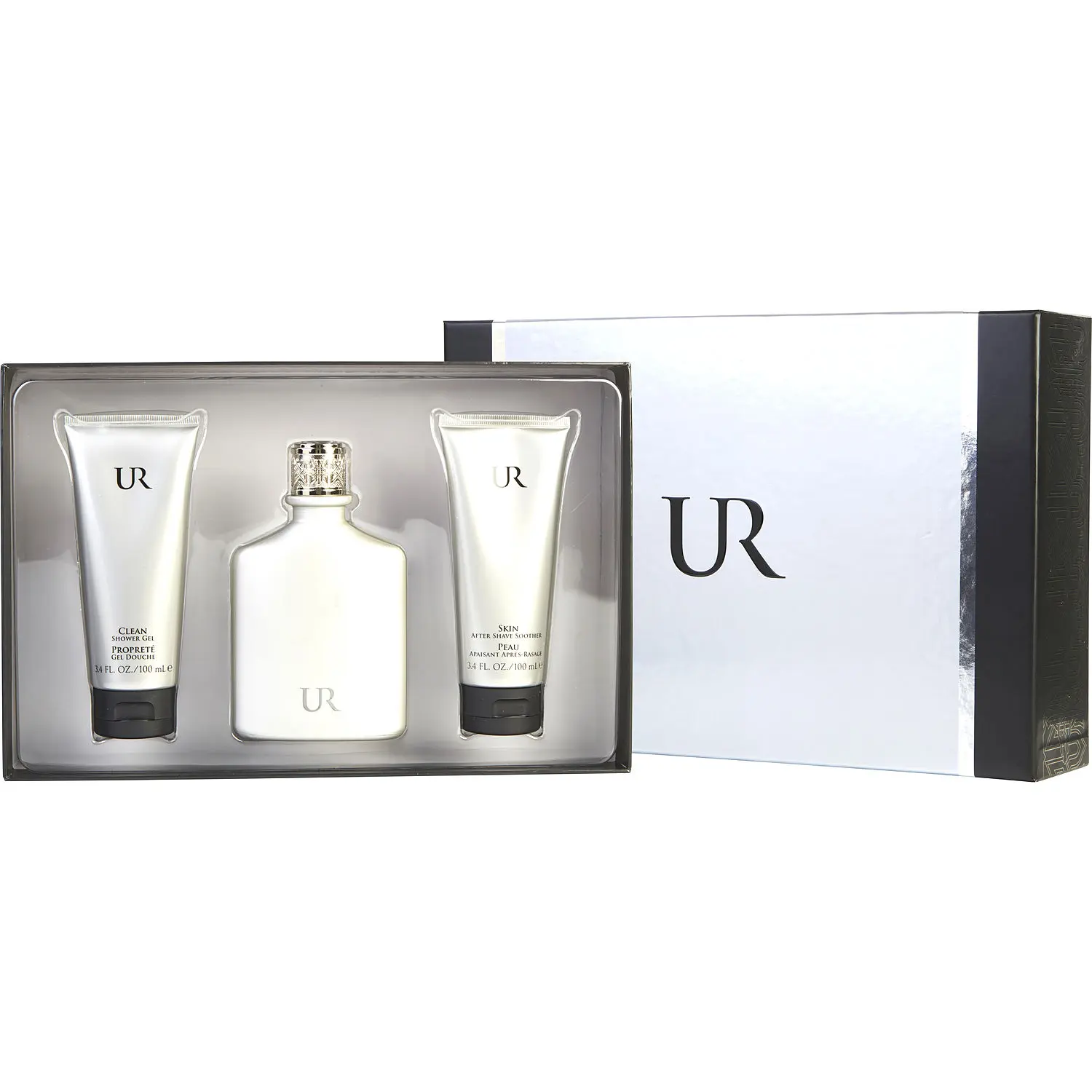 Ur Set-Edt Spray 3.4 Oz & Aftershave Soother 3.4 Oz & Shower Gel 3.4 Oz For Men