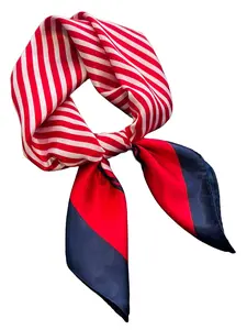 Women's Elegant Colorblock Neck Scarf, Casual Soft Comfortable Shawl for Daily Wear, Fashion Accessories for Women & Girls
