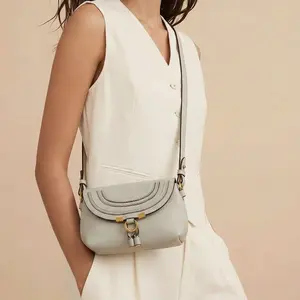 Pre-owned Chloé Leather Crossbody Bags CHLOE Marcie Pochette Crossbody Bag