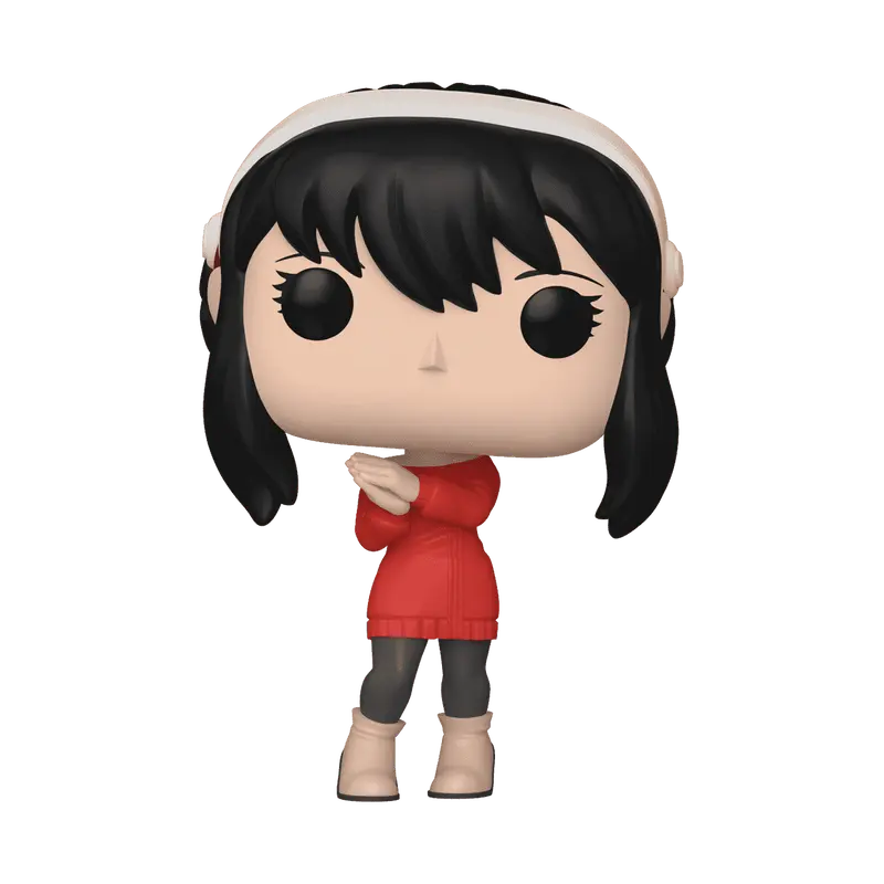 Funko Spy x Family Yor Forger Inspired Red Sweater Dress 1952 PVC Collectible Action Figure, Collectible for Hobbyists