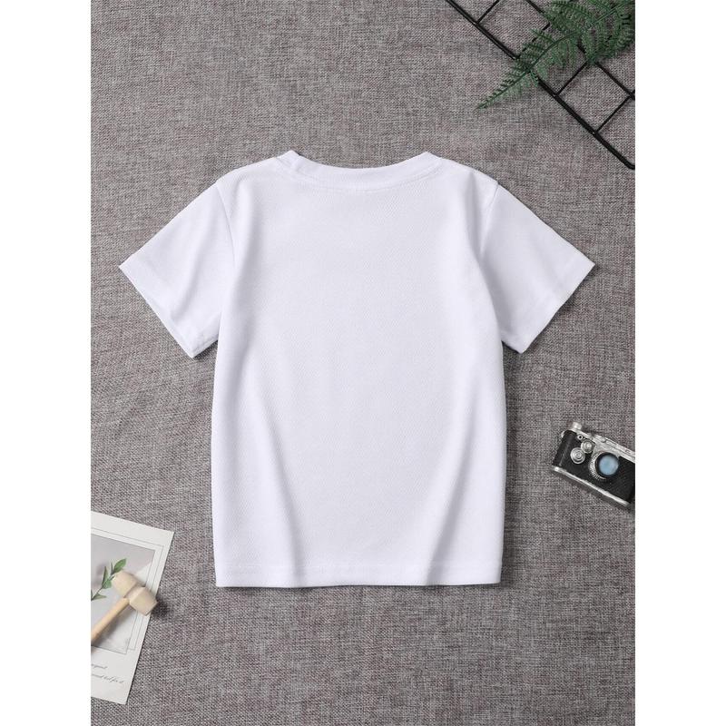 Girls' "YOU RE MY SODA POP" K-pop T-Shirt - Cute Soda Can Top with Round Neck, Short Sleeve Spring Summer Casual Wear Suitable for K-pop Fans & Everyday Outfits