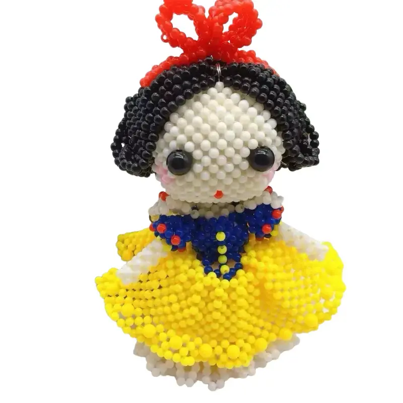 DIY Handmade Beads -Customizable Design with Colorful Beads and Fun Character