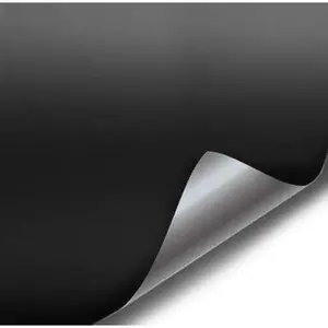 Matte Black Vinyl Wrap Adhesive Film Air Release Decal Sheet (5ft x 5ft)