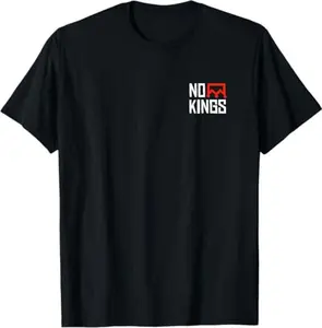 No Kings Two Sided T-Shirt