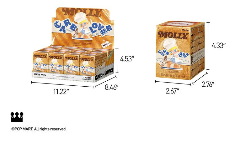 POP MART MOLLY Carb-Lover Series Figures