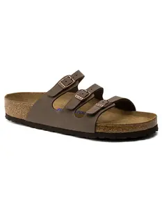 BIRKENSTOCK Florida Soft Footbed Womens Mocha Sandals