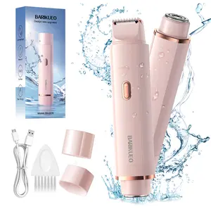 Electric Bikini Trimmer for Women,Halloween Gifts Christmas Gifts, Body & Facial Hair Removal,Portable Waterproof USB Rechargeable Electric Shaver