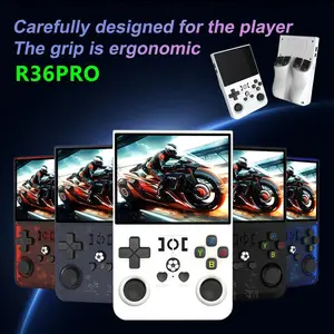 R36PRO Retro Video Game Console 3.5-inch IPS Screen Linux System Handheld Portable Pocket Video Player 64GB 128GB Game Boy Gift