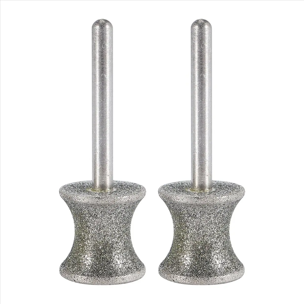 2 Pack Diamond Dog Nail Grinder Bits for Rotary Tool Fits for Dremel and Many Others