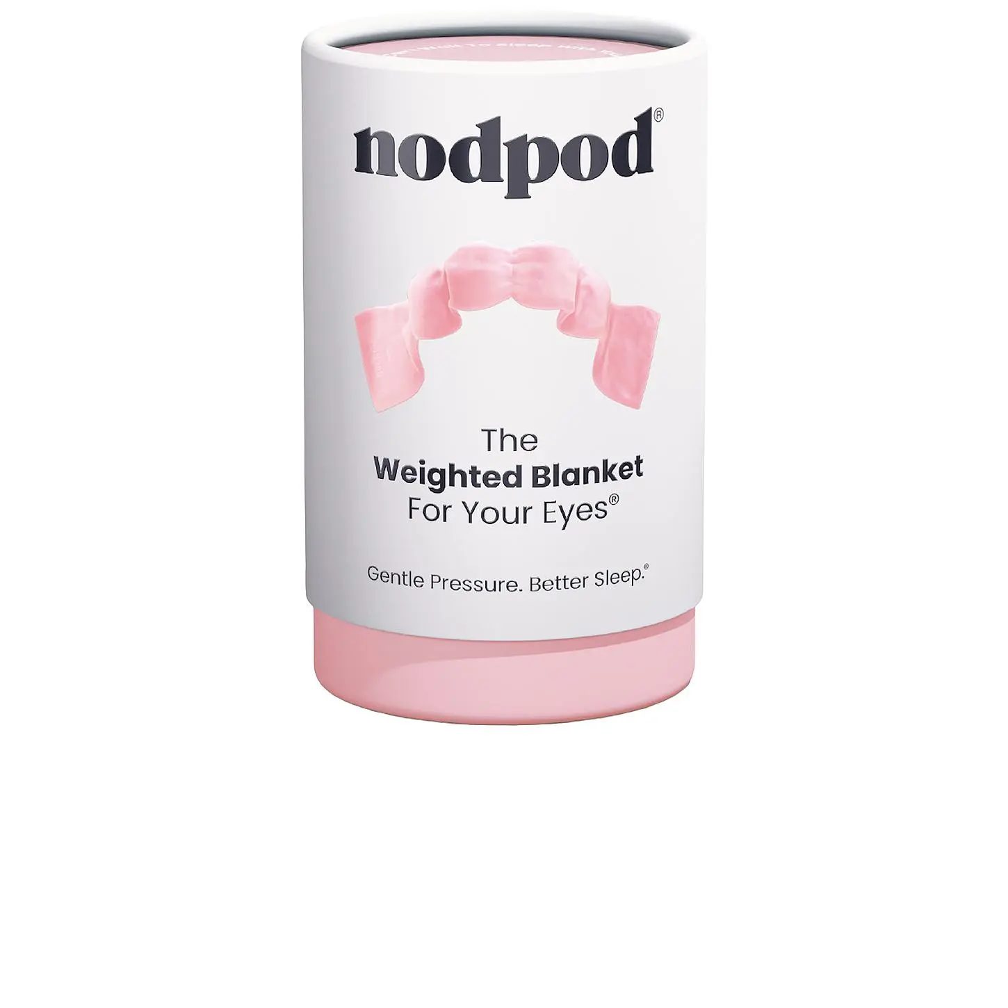 Nodpod The Weighted Blanket For Your Eyes in Blush Pink Nodpod The Weighted Blanket For Your Eyes in Blush Pink