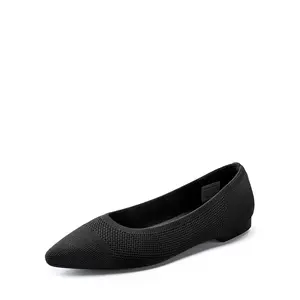 DREAM PAIRS Pointed-Toe Eco-Friendly Flats