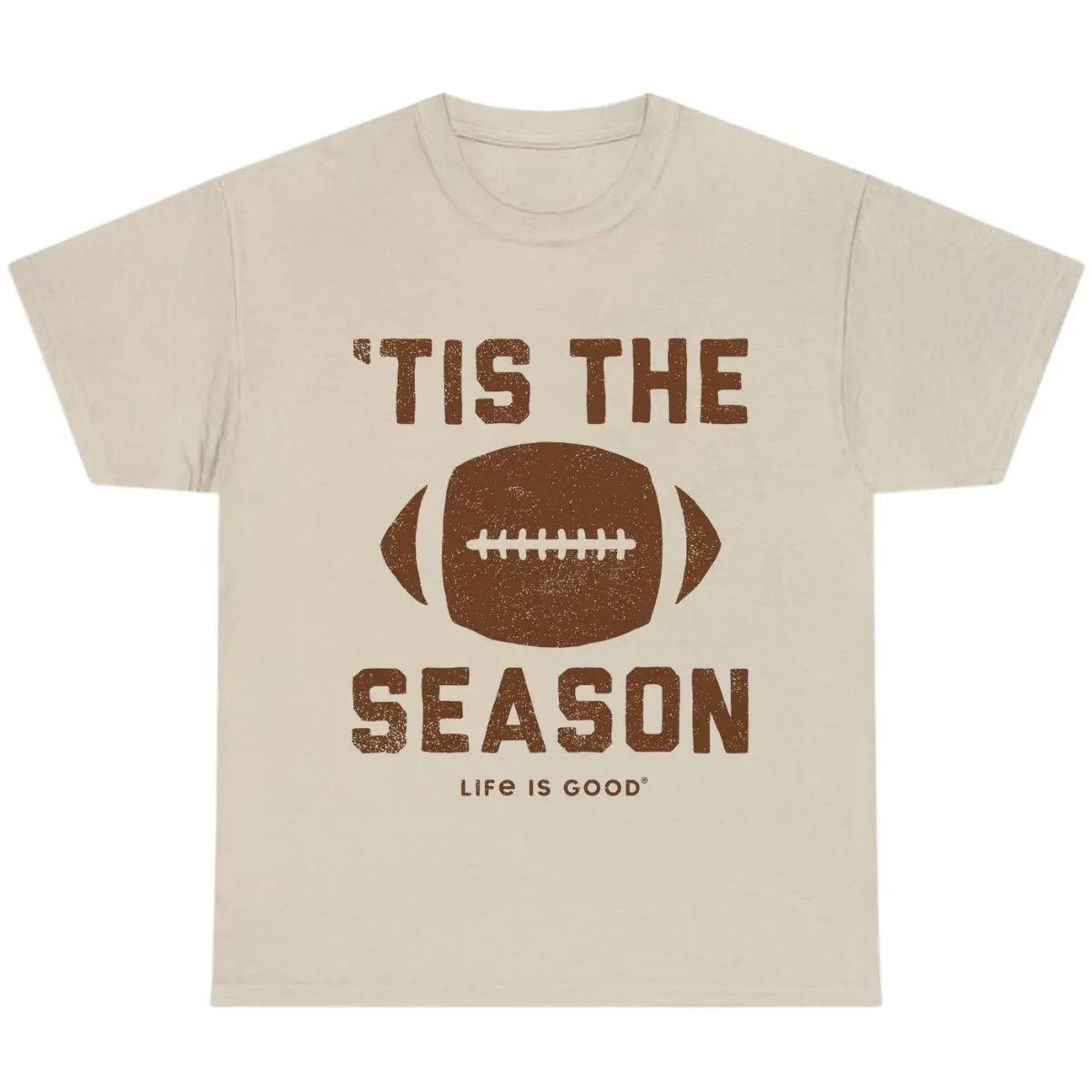 Tis the Football Season T-shirt, Vintage Football Graphic Tee, Game Day T-Shirt, Fall Sports Fan Apparel, Unisex Tailgate Gift