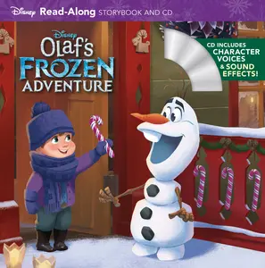 USED-Olaf's Frozen Adventure [With Audio CD] by Disney Books (Paperback)