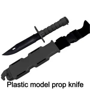 Plastic Unsharpened Costume Prop Knife, Cosplay Stage Performance Accessory, Role Play Model Knife, Fashion Decoration Item