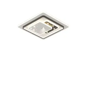 Starry Sky Projection Ceiling Light for Bedroom, Modern Minimalist Light Luxury Starry Sky Ceiling, Nordic Style for Main Bedroom