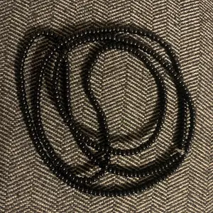 Waisted In Black Waistbeads