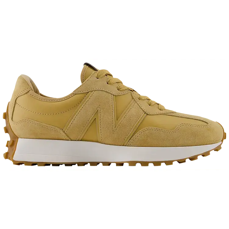 New Balance 327 Sneaker in Camel Suede | Men's Low-Top