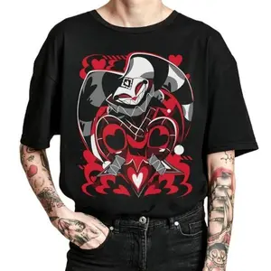 Helluva Boss And Hazbin Hotel Tshirt - Perfect Birthday Gift For Fans Of Robo Fizz Characters Tshirt