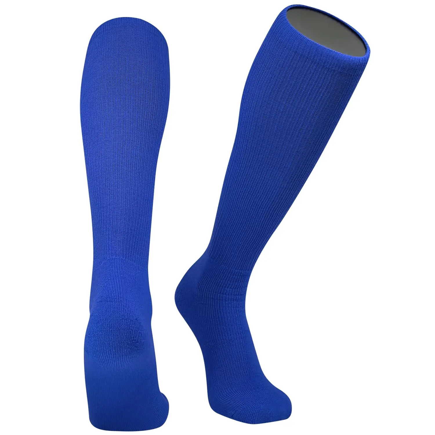 Mk Socks All Sport Knee High Long Baseball Football Tube Socks, Royal Blue (M)