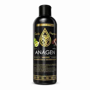 ANAGEN Hair Growth Treatment Shampoo – Minoxidil Formula with Bergamot, Moringa & Black Garlic – Premium Scalp Care – Exclusive Edition