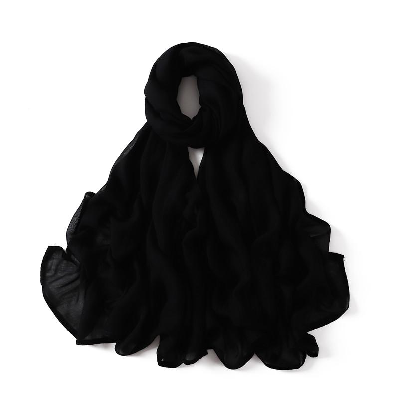 Modal Plain Hijab Scarf Rayon